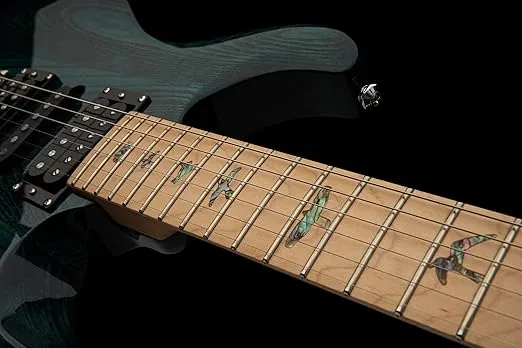 PRS Guitars 6 String SE Swamp Ash Special Electric Guitar, Iri Blue with Gigbag, Right, (112886::IB:)