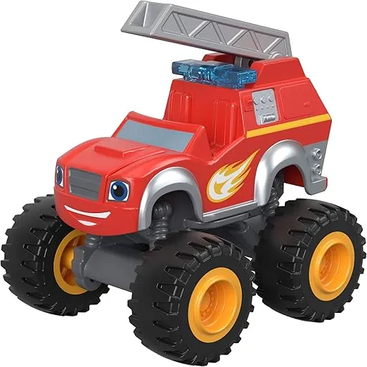 Fisher-Price Nickelodeon Blaze & the Monster Machines, Fire Rescue Blaze Toy, Red