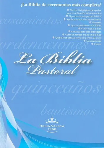 Holy Bible: Reina-valera 1960 Spanish Pastoral Bible W/Box (Spanish Edition)