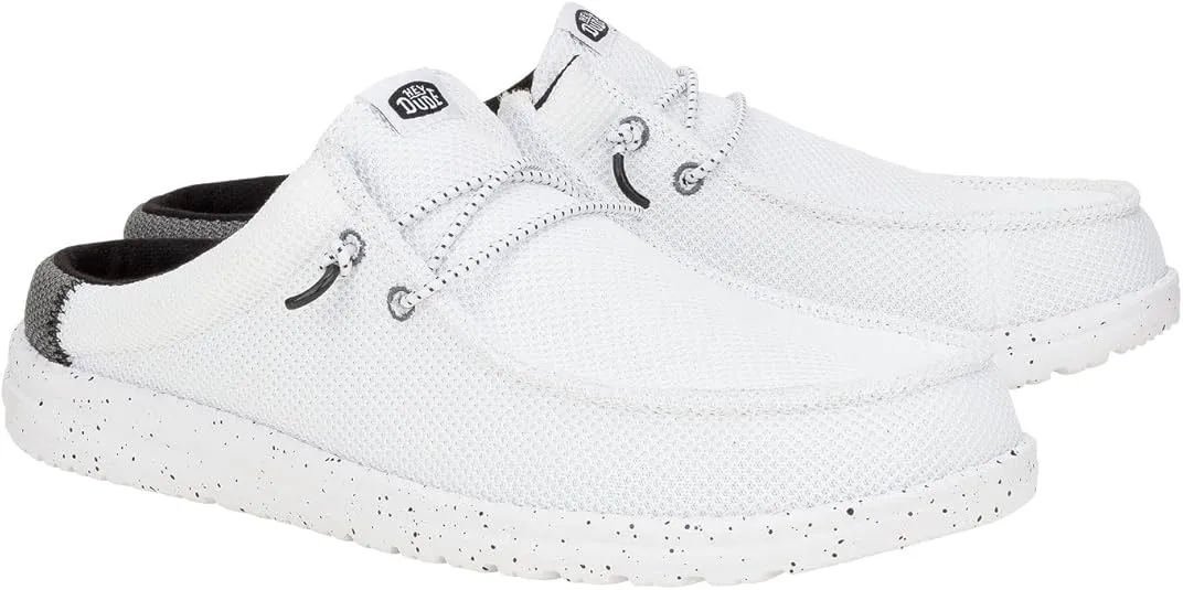 Hey Dude Men's Wally Slip Varsity, Men’s Shoes, Men's Slip-on Loafers, Comfortable & Light-Weight