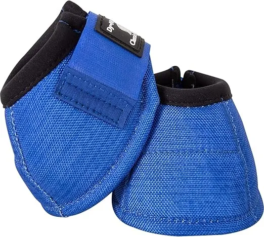 Classic Equine Dynohyde No-Turn Bell Boot Blue M
