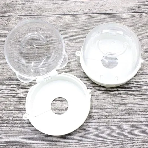 4pcs Stove Knob Covers, Baby Proof Kids Safety Oven Gas Universal Design Stove Knob Cap Protection Locks Pet Proofing for Switch Toddler Kitchen, Transparent