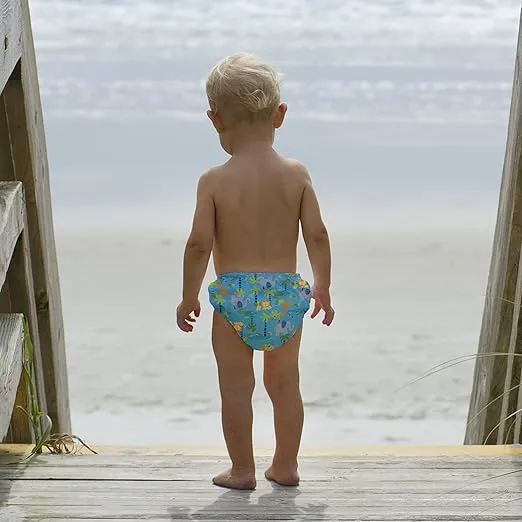 i play. Boys Snap Reusable Absorbent Swimsuit Diaper