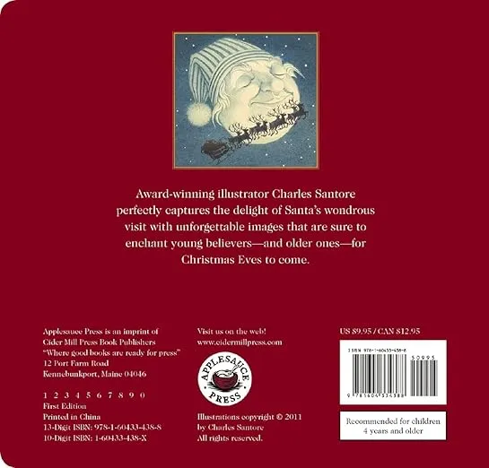 The Night Before Christmas Board Book: The Classic Edition (A Classic Christmas Board Book)