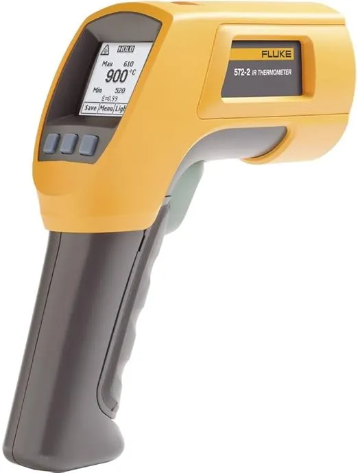 Fluke 572-2 High-Temperature Infrared Thermometer with Dual Laser