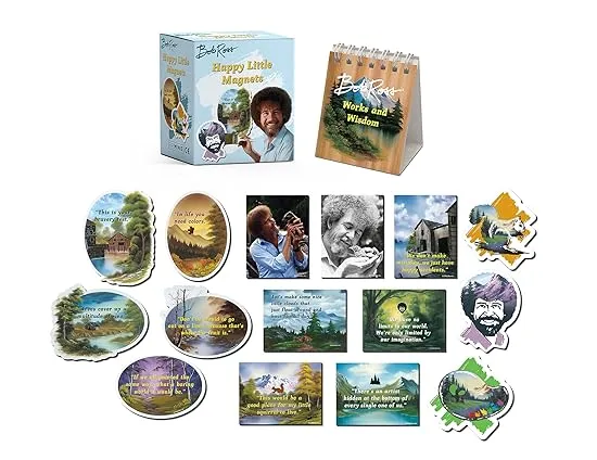 Bob Ross: Happy Little Magnets (RP Minis)