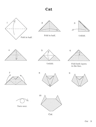 Easy Origami (Dover Origami Papercraft)over 30 simple projects