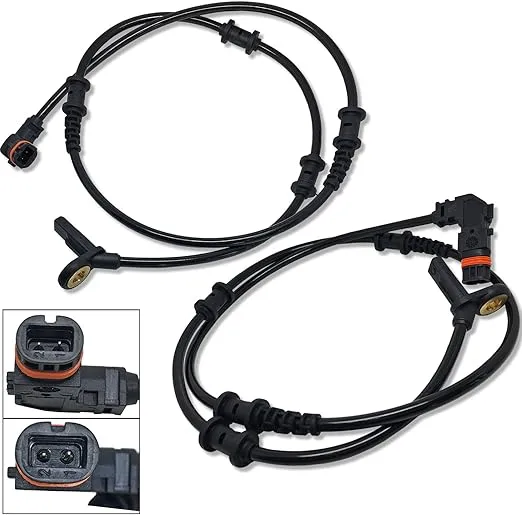 CBK® 4Pcs New Front Rear ABS Wheel Speed Sensor 1645400717 1645400917 for Mercedes-Benz ML320 ML350 ML450 ML500 ML550 ML63 AMG R320 R350 R500 R63 AMG W164 GL320 GL350 GL450 GL550