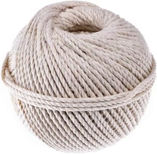 Macramé Cord (#18) - West Coast Paracord - 100% All Natural Cotton Twine - Cotton Cord and Macramé Supplies - for Gardening, Cooking, Tie-Downs, Crafting, Camping, Bundles (1.5mm x 200 Feet)