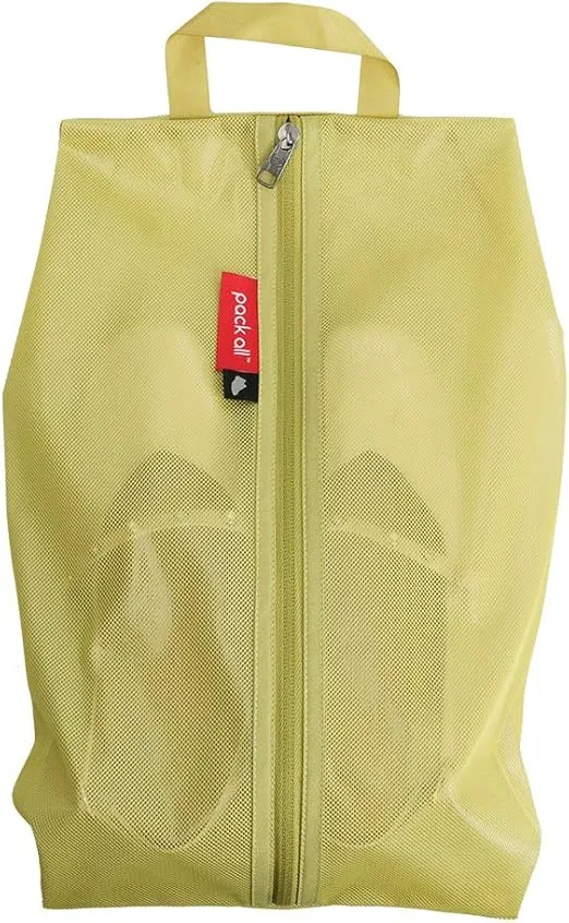 pack all Water Resistant Travel Shoe Bags, Shoe Storage Organizer Shoe Pouch with Zipper, for Men and Women