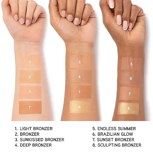 Physicians Formula Murumuru Butter Bronzer, Moisturizing, Nourishing Murumuru Butter for Silky Glow, Dermatologist Tested, Hypoallergenic, Vegan & Cruelty-Free - Brazilian Glow
