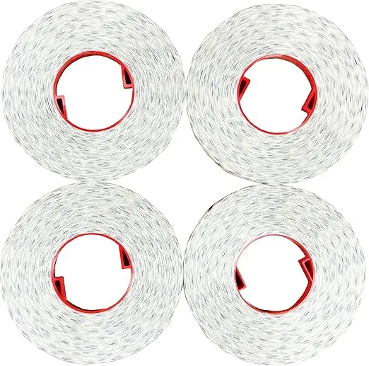 Glue Dots Dot Shot Pro 4 Applicator Refill Rolls with 1500 (1/2") Low Profile High Tack Double-Sided Adhesive Dots (Model: DSP31-401PR)
