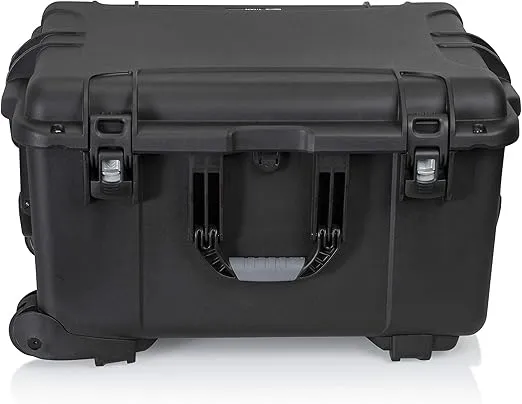 Gator Cases Titan Series Waterproof Case with Custom Cut Foam Interior for RODECASTER Pro Podcast Mixer, Four Headphones, and Four Microphones; (GWP-TITANRODECASTER4)