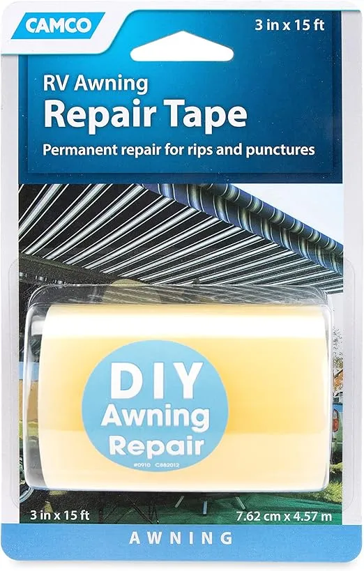 Camco 42613 3" x 15' Awning Repair Tape