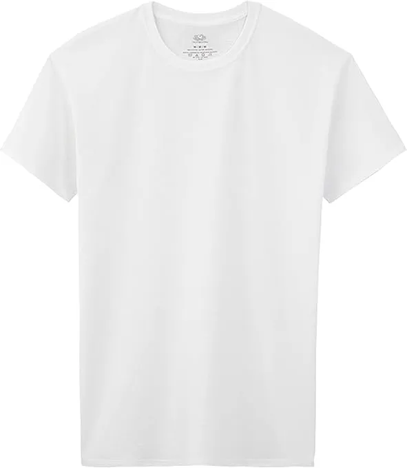 Fruit of the Loom Boys' Cotton White T Shirt