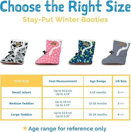 JAN & JUL Water-Resistant Winter Booties for Babies and Toddlers