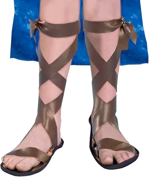 Forum Novelties Child's Roman Costume Sandals, Large