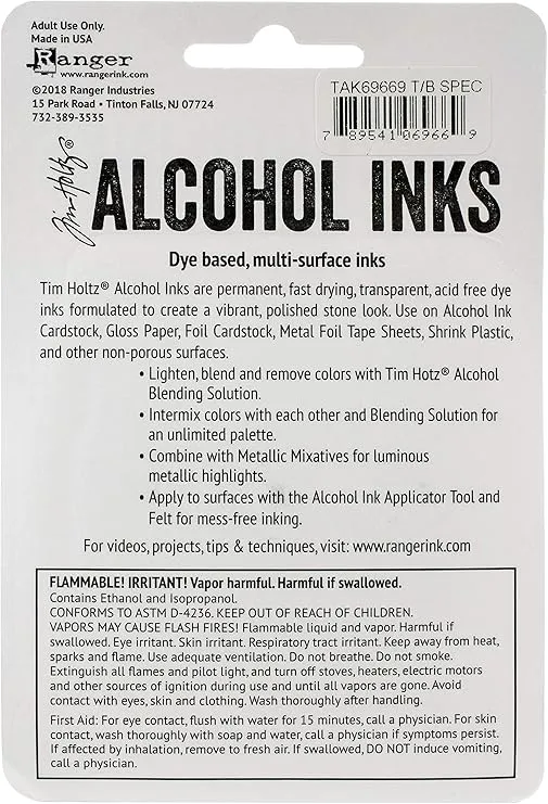 Ranger Tim Holtz - Alcohol Ink 3PKG, Teal/Blue Spectrum