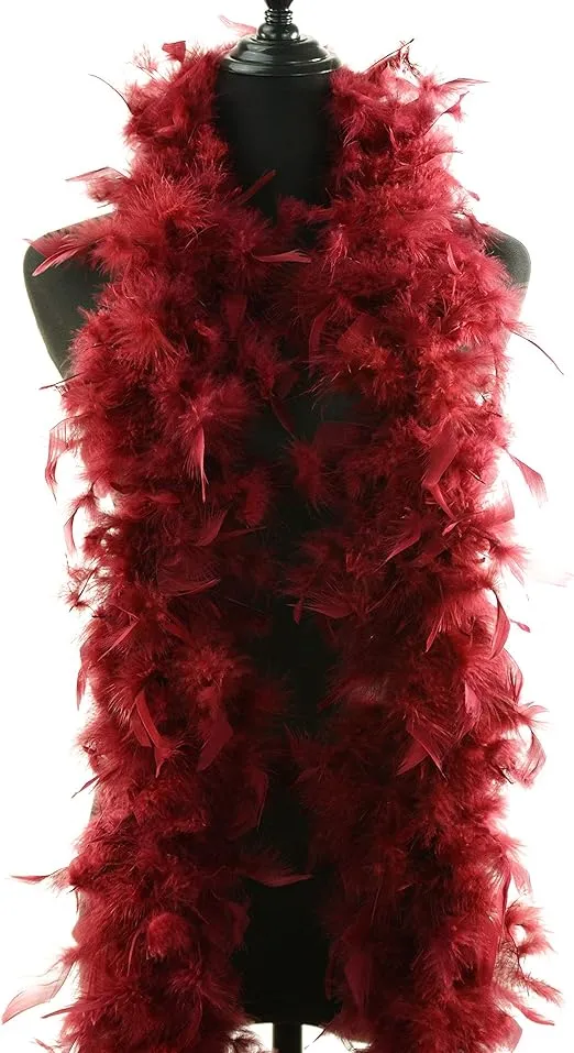 Turkey Chandelle Feather Boa - 72 inch 60 Gram