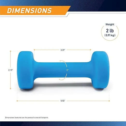 Marcy Colored Neoprene Dumbbells