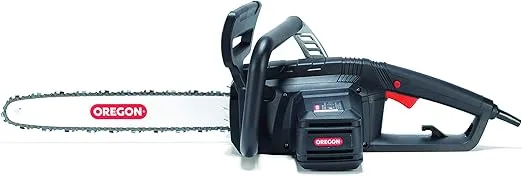 Oregon CS1400 15 Amp Electric Chainsaw, Powerful Corded Electric Saw with 16-Inch Guide Bar & ControlCut Saw Chain, Quiet & Low Kickback, 2-Year Warranty by Oregon (603348)