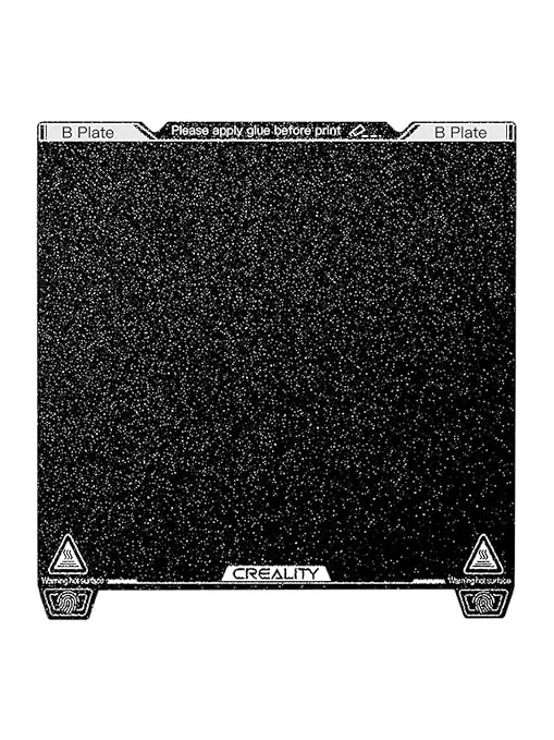 Creality K1 PEI Build Plate, Powder Coating, Magnetic 3D Printer Build Bed, for Creality K1/Ender 3 V3 SE/Ender-3 S1/Ender-3 S1 Pro/Ender-5 S1 and All 235 * 235mm Size 3D Printer