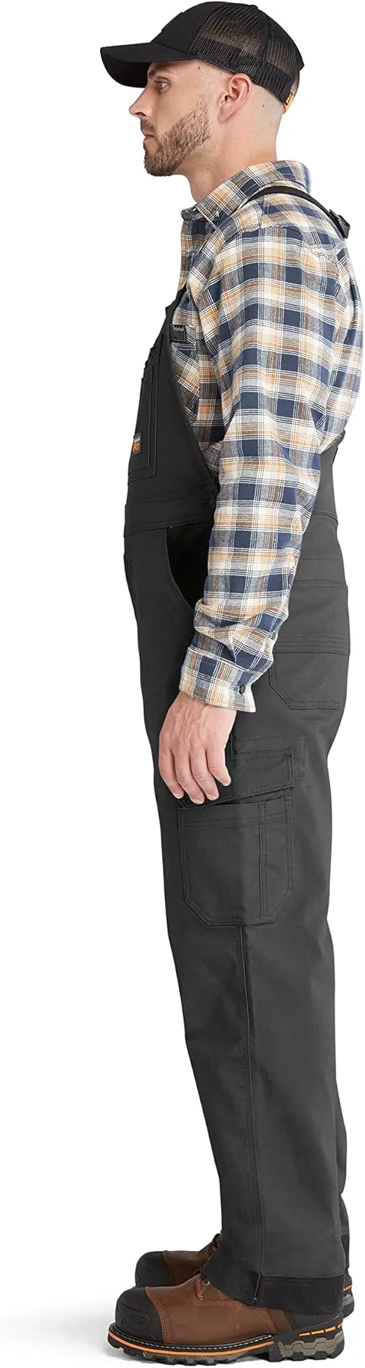 Timberland Men's Ironhide Flex Bib Overalls