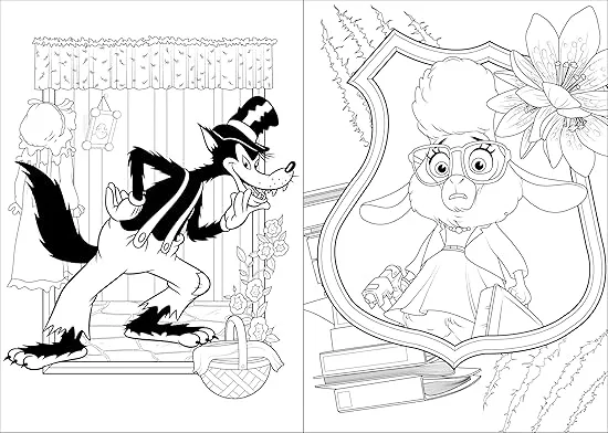 Art of Coloring: Disney Villains