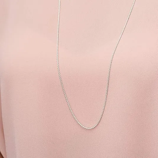 PANDORA Jewelry - Classic Cable Chain Necklace - Gift for Her - Sterling Silver - 35.4"