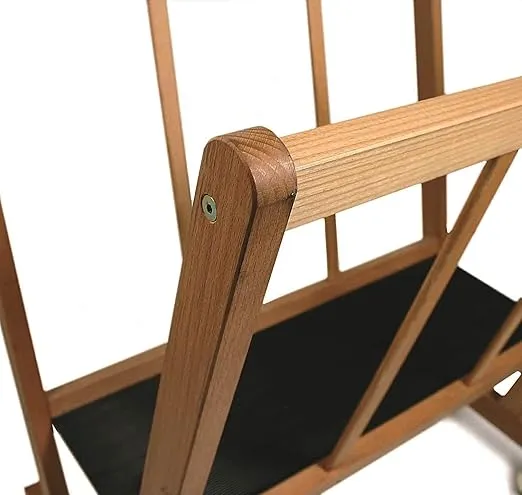 Cappelletto Allegra Wood Print Rack Premium Large Display, Storage Rack for Poster, Prints, Panels Art Shows - Natural