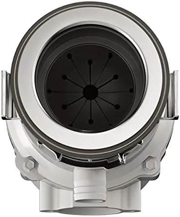 Waste King 1/3 HP Garbage Disposal with Power Cord, Compact Food Waste Disposer for Under Kitchen Sink, L-111