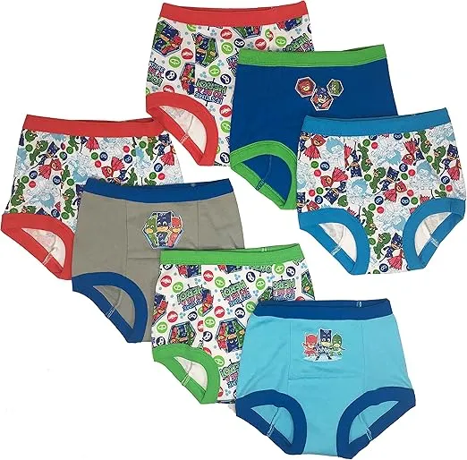 PJ Masks Toddler Boys' Potty Training Pants Includes Success Tracking Chart and Stickers in Sizes 2t, 3t, and 4t