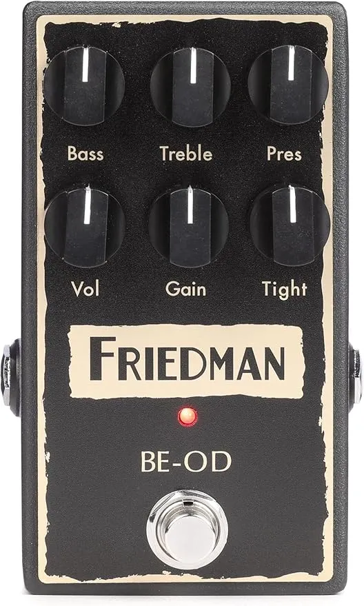 Friedman Amplification BE-OD Overdrive Guitar Effects Pedal