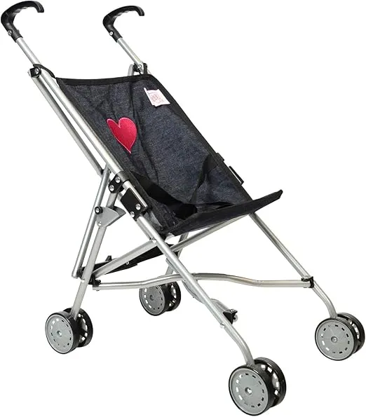 My First Umbrella Doll Stroller in Denim for Toddler