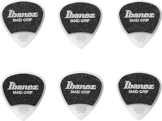 Ibanez Grip Wizard Series Sand Grip Pick PA16MSG-WH WHITE