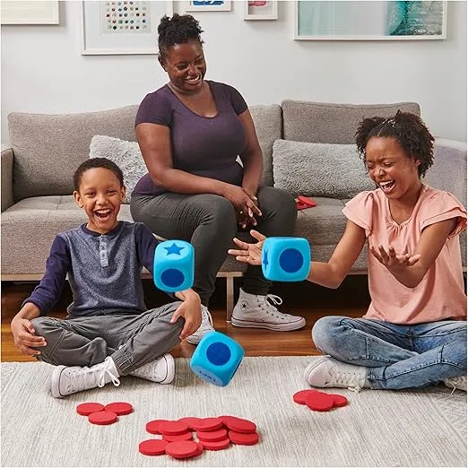 Spin Master Games, Giant Left Center Right, Classic Family Game Night Board Game, Indoor & Outside Game, Family, for Ages 6+