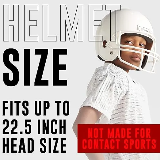 Franklin Sports NFL Kids Helmet + Jersey Sets - Youth NFL Team Uniform Sets - Costume Set - Helmet, Jersey + Chinstrap-Medium