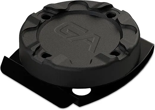 Guardian Angel Small Universal Clip Mount Accessory – Magnetic Mount with Screw-in Feature – Metal CIip Attachment, Rubber Backing for Grip – for Belts, Molle, Dog Collars, Straps, Hats & Backpacks