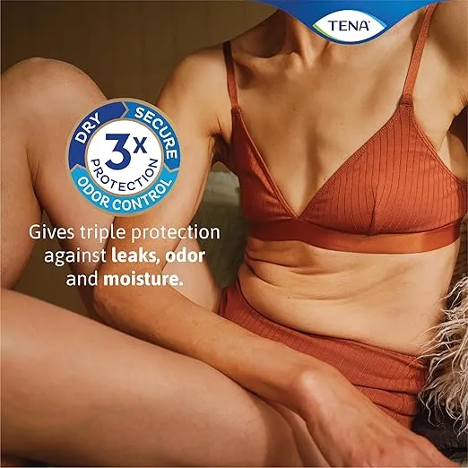 Tena Intimates Moderate Long Incontinence Pad For Women, 60 Count