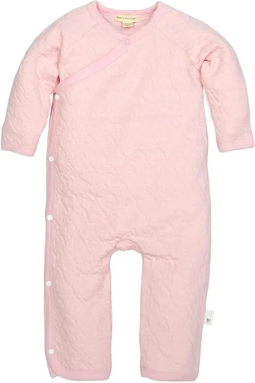Burt's Bees Baby Romper Jumpsuit, 100% Organic Cotton One-Piece Outfit Coverall