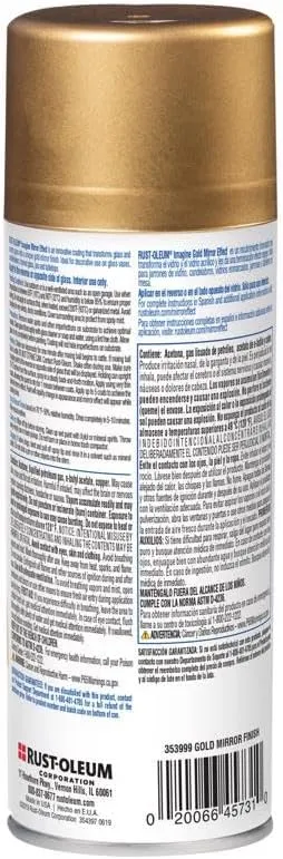 Rust-Oleum Imagine Craft & Hobby Gold Mirror, 6 oz.