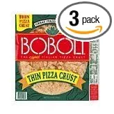 Boboli, Original Italian Thin Pizza Crust, 10oz Package (Pack of 3)