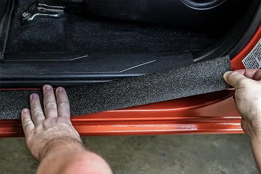 XPEL Black Universal Door Sill Guard (60" x 2.75") Paint Protection Film Kit