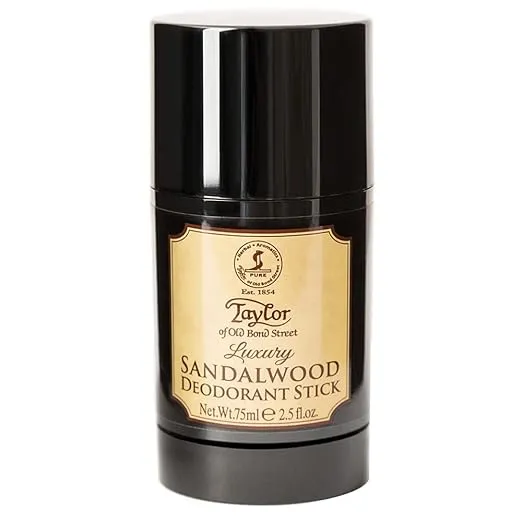 Taylor of Old Bond Street Sandalwood Deoderant Stick, 2.5-Ounce, 07186