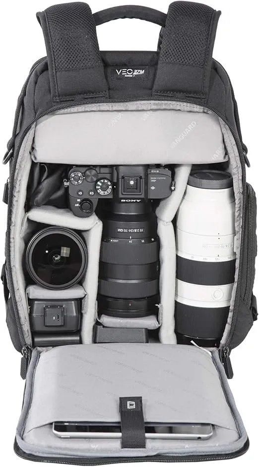 VANGUARD VEO Range T37M Backpack for Mirrorless Camera, Tactical Style – Navy