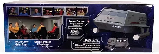 AMT Polar Lights Galileo Shuttle w/Interior 2T 1:32 Scale Model Kit
