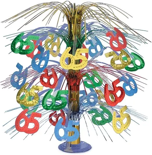65 Cascade Centerpiece (multi-color) Party Accessory (1 count) (1/Pkg)