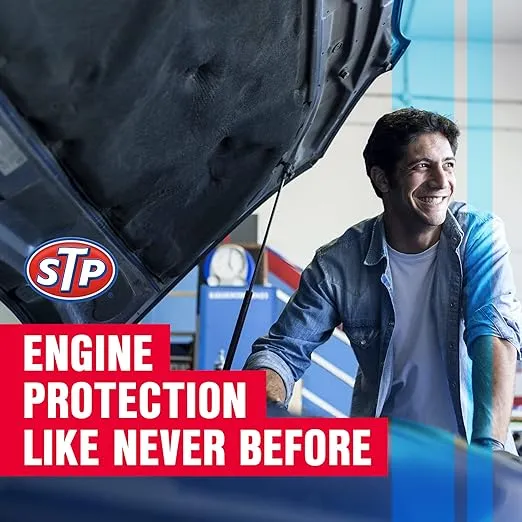STP Ceramic Oil Treatment, Protective Coating and Anti-Friction Technology, 15 Oz (19387)