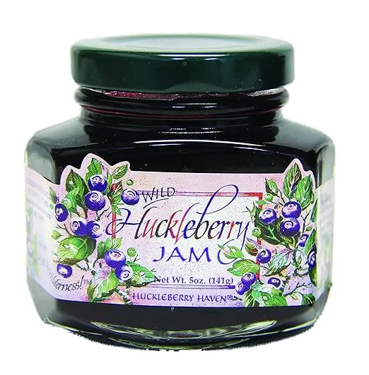 Wild Huckleberry Jam, 5oz