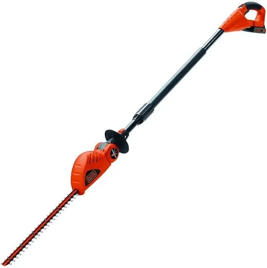BLACK+DECKER 20V MAX Cordless Pole Hedge Trimmer, 18-Inch (LPHT120)